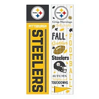 Pittsburgh Steelers 47" Double Sided Fall Leaner Fan Sign