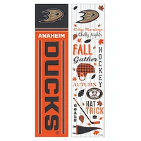Anaheim Ducks 47" Double Sided Fall Leaner Fan Sign
