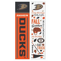 Anaheim Ducks 47" Double Sided Fall Leaner Fan Sign