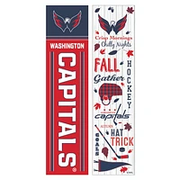 Washington Capitals 47" Double Sided Fall Leaner Fan Sign
