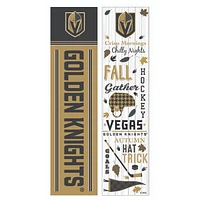 Vegas Golden Knights 47" Double Sided Fall Leaner Fan Sign