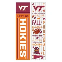 Virginia Tech Hokies 47" Double Sided Fall Leaner Fan Sign