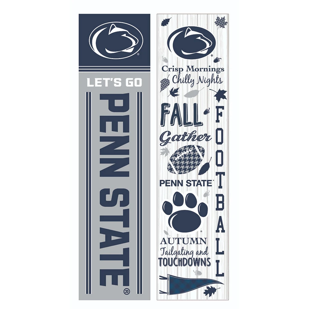 Penn State Nittany Lions 47" Double Sided Fall Leaner Fan Sign