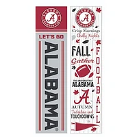 Alabama Crimson Tide 47" Double Sided Fall Leaner Fan Sign