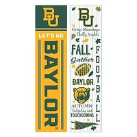 Baylor Bears 47" Double Sided Fall Leaner Fan Sign