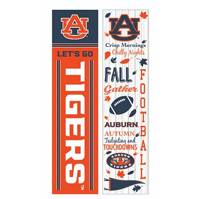 Auburn Tigers 47" Double Sided Fall Leaner Fan Sign
