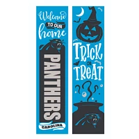 Carolina Panthers 47" Double Sided Halloween Leaner Fan Sign