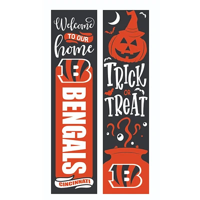 Cincinnati Bengals 47" Double Sided Halloween Leaner Fan Sign