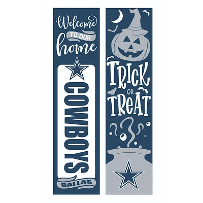 Dallas Cowboys 47" Double Sided Halloween Leaner Fan Sign