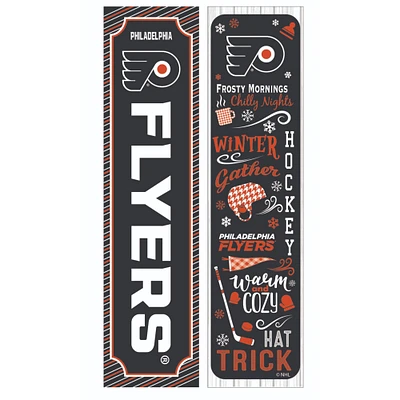 Philadelphia Flyers 47" Double Sided Winter Leaner Fan Sign