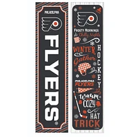 Philadelphia Flyers 47" Double Sided Winter Leaner Fan Sign