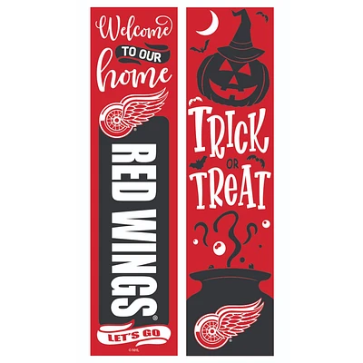 Detroit Red Wings 47" Double Sided Halloween Leaner Fan Sign