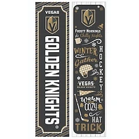 Vegas Golden Knights 47" Double Sided Winter Leaner Fan Sign