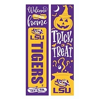 LSU Tigers 47" Double Sided Halloween Leaner Fan Sign