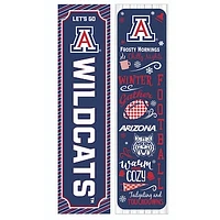 Arizona Wildcats 47" Double Sided Winter Leaner Fan Sign