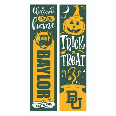 Baylor Bears 47" Double Sided Halloween Leaner Fan Sign