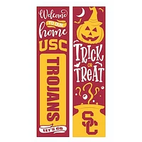 USC Trojans 47" Double Sided Halloween Leaner Fan Sign