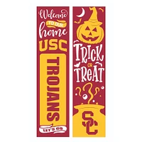 USC Trojans 47" Double Sided Halloween Leaner Fan Sign