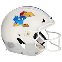 Kansas Jayhawks Team-Issued White Helmet From the 2018-21 NCAA Football Seasons - WN55914715