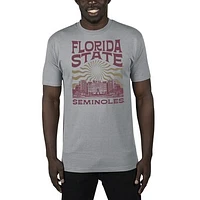 Men's Uscape Apparel Gray Florida State Seminoles Sustainable Renew T-Shirt