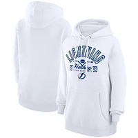 Men's Starter  White Tampa Bay Lightning Puck Pullover Hoodie