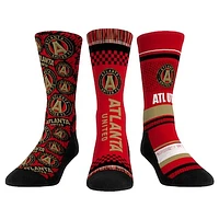 Rock Em Socks Atlanta United FC Three-Pack Crew Set
