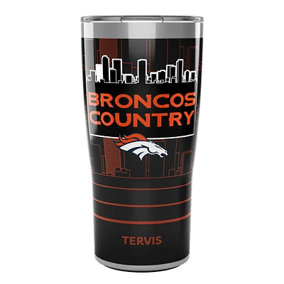 Tervis Denver Broncos 20oz. Broncos Country Slider Lid Stainless Steel Tumbler