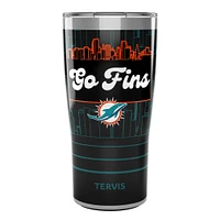 Tervis Miami Dolphins 20oz. Go Fins Slider Lid Stainless Steel Tumbler