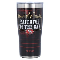 Tervis San Francisco 49ers 20oz. Faithful to the Bay Slider Lid Stainless Steel Tumbler