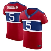 Men's Nike Kayvon Thibodeaux Century Red New York Giants Alternate Vapor F.U.S.E. Elite Player Jersey