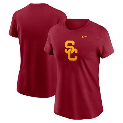 Women's Nike Cardinal USC Trojans Primetime Logo T-Shirt