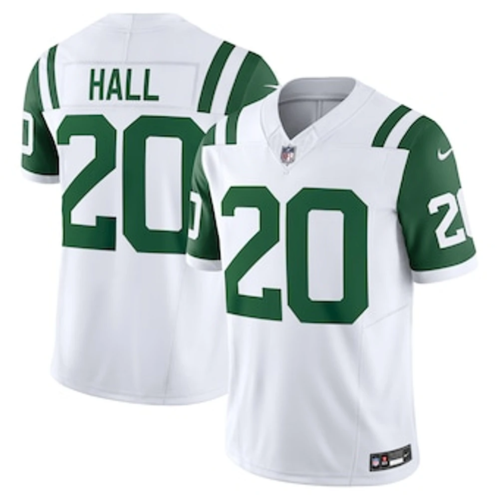 Men's Nike Breece Hall White New York Jets Classic Alternate Vapor F.U.S.E. Limited Jersey