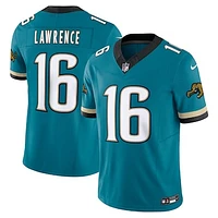 Men's Nike Trevor Lawrence Teal Jacksonville Jaguars Prowler Throwback Vapor F.U.S.E. Limited Jersey