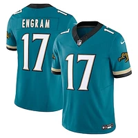 Men's Nike Evan Engram Teal Jacksonville Jaguars Prowler Throwback Vapor F.U.S.E. Limited Jersey