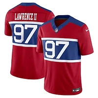 Men's Nike Dexter Lawrence II Century Red New York Giants Alternate Vapor F.U.S.E. Limited Jersey