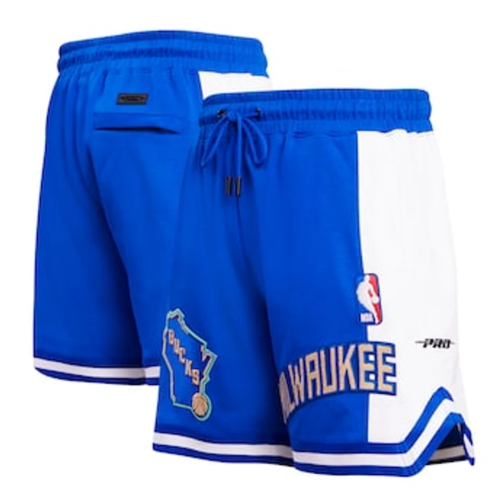 Men's Pro Standard Royal Milwaukee Bucks 2023/24 City Edition DK Shorts