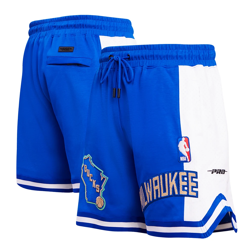 Men's Pro Standard Royal Milwaukee Bucks 2023/24 City Edition DK Shorts