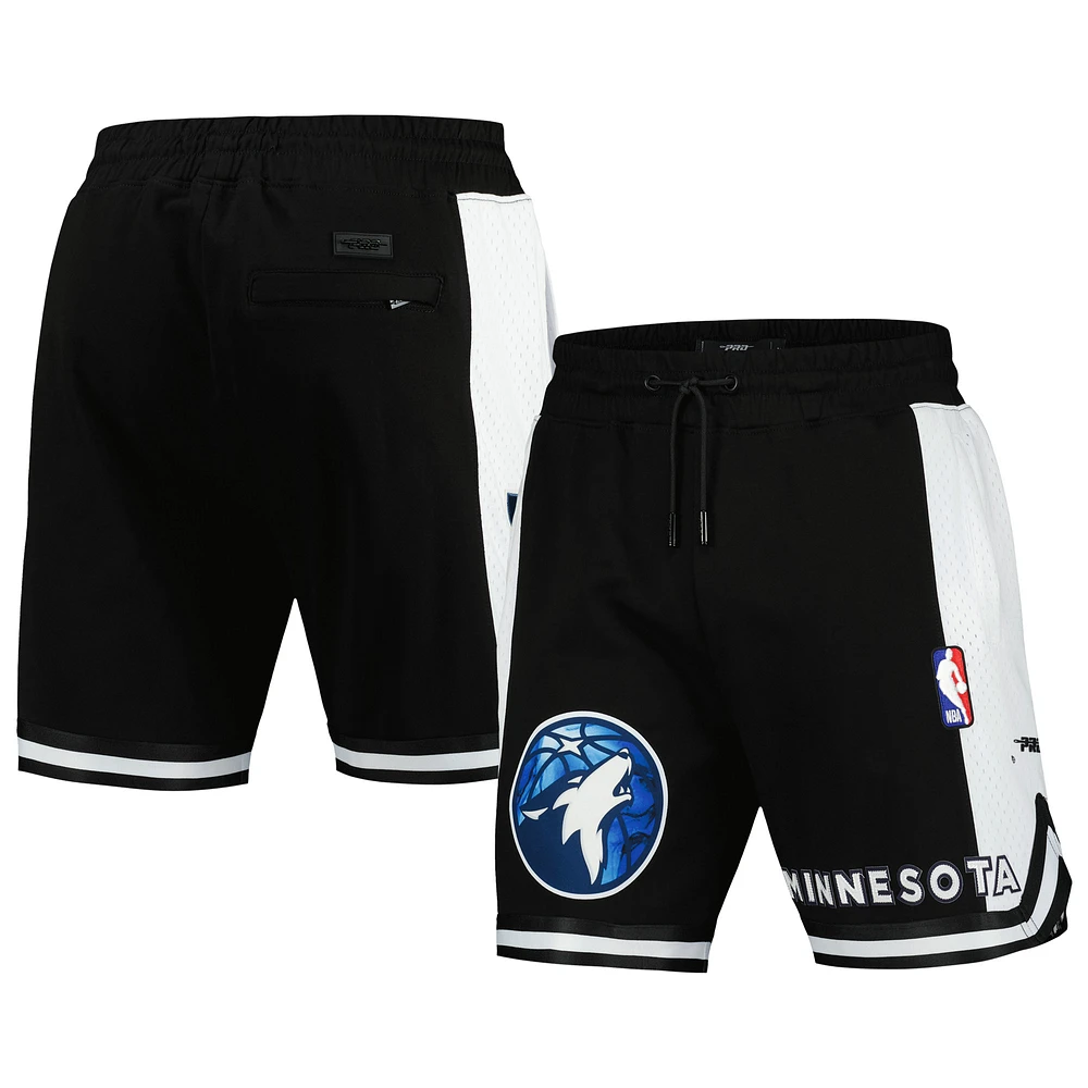 Men's Pro Standard Black Minnesota Timberwolves 2023/24 City Edition DK Shorts