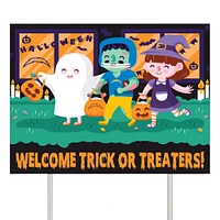 Los Angeles Chargers 24" Welcome Trick Or Treaters Yard Sign