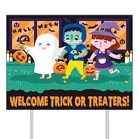 Los Angeles Rams 24" Welcome Trick Or Treaters Yard Sign