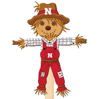 Nebraska Huskers 12" Scarecrow Yard Stake