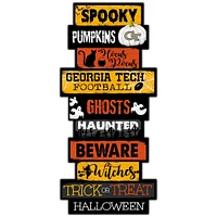 Georgia Tech Yellow Jackets 24'' Halloween Celebration Stack Sign