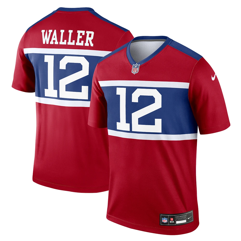 Men's Nike Darren Waller Red New York Giants Alternate Legend Player Performance Top