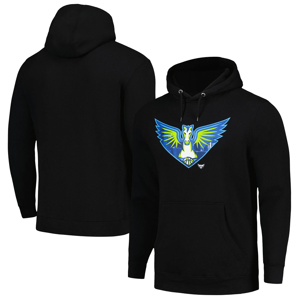 Unisex Stadium Essentials  Black Dallas Wings City View Pullover Hoodie