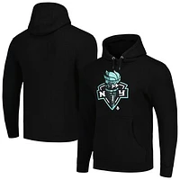 Unisex Stadium Essentials  Black New York Liberty City View Pullover Hoodie