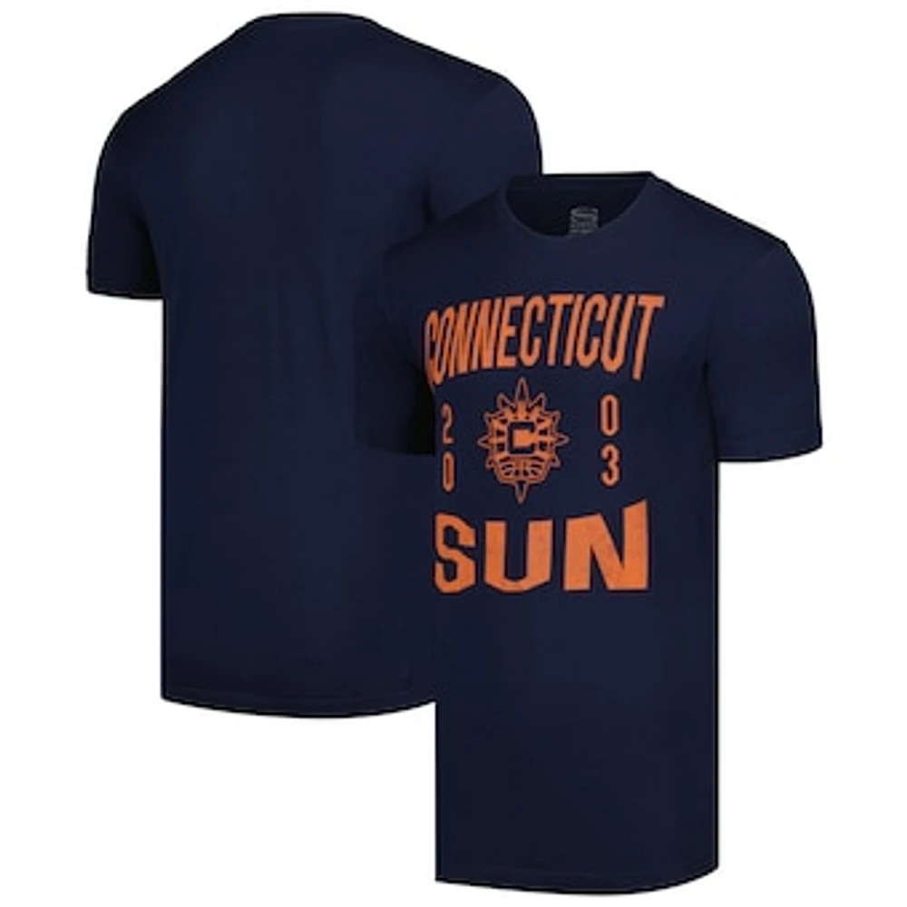 Unisex Stadium Essentials  Navy Connecticut Sun City Year T-Shirt