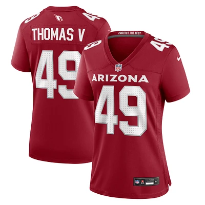 Women's Nike Starling Thomas V Cardinal Arizona Cardinals Team Game Jersey