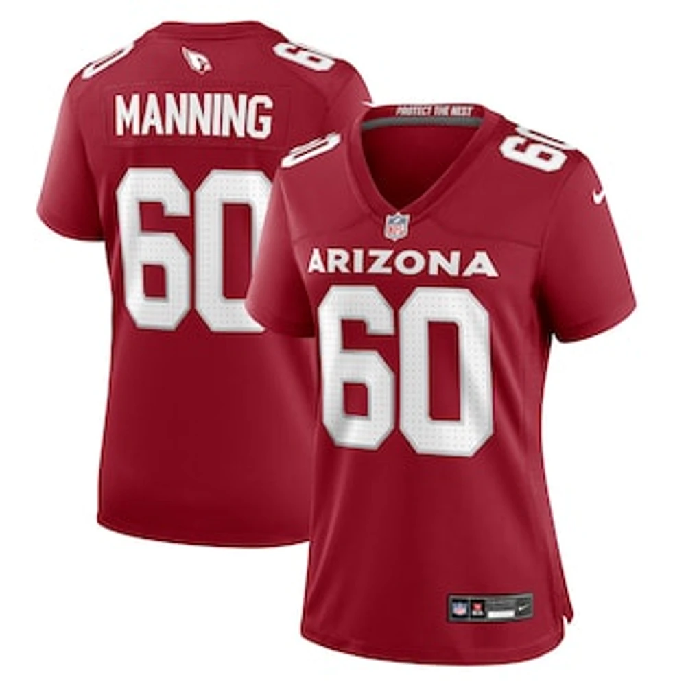 Women's Nike Ilm Manning Cardinal Arizona Cardinals Team Game Jersey