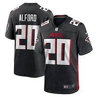 Men's Nike Dee Alford  Black Atlanta Falcons Team Game Jersey