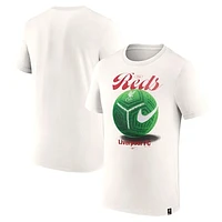 Men's Nike Cream Liverpool Home Field T-Shirt